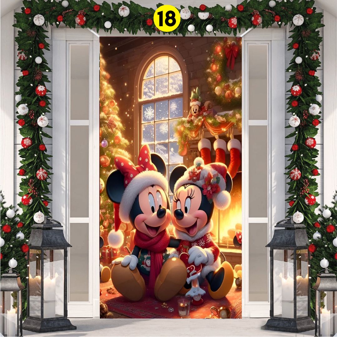 FUNDA PARA PUERTA NAVIDEÑA 💎