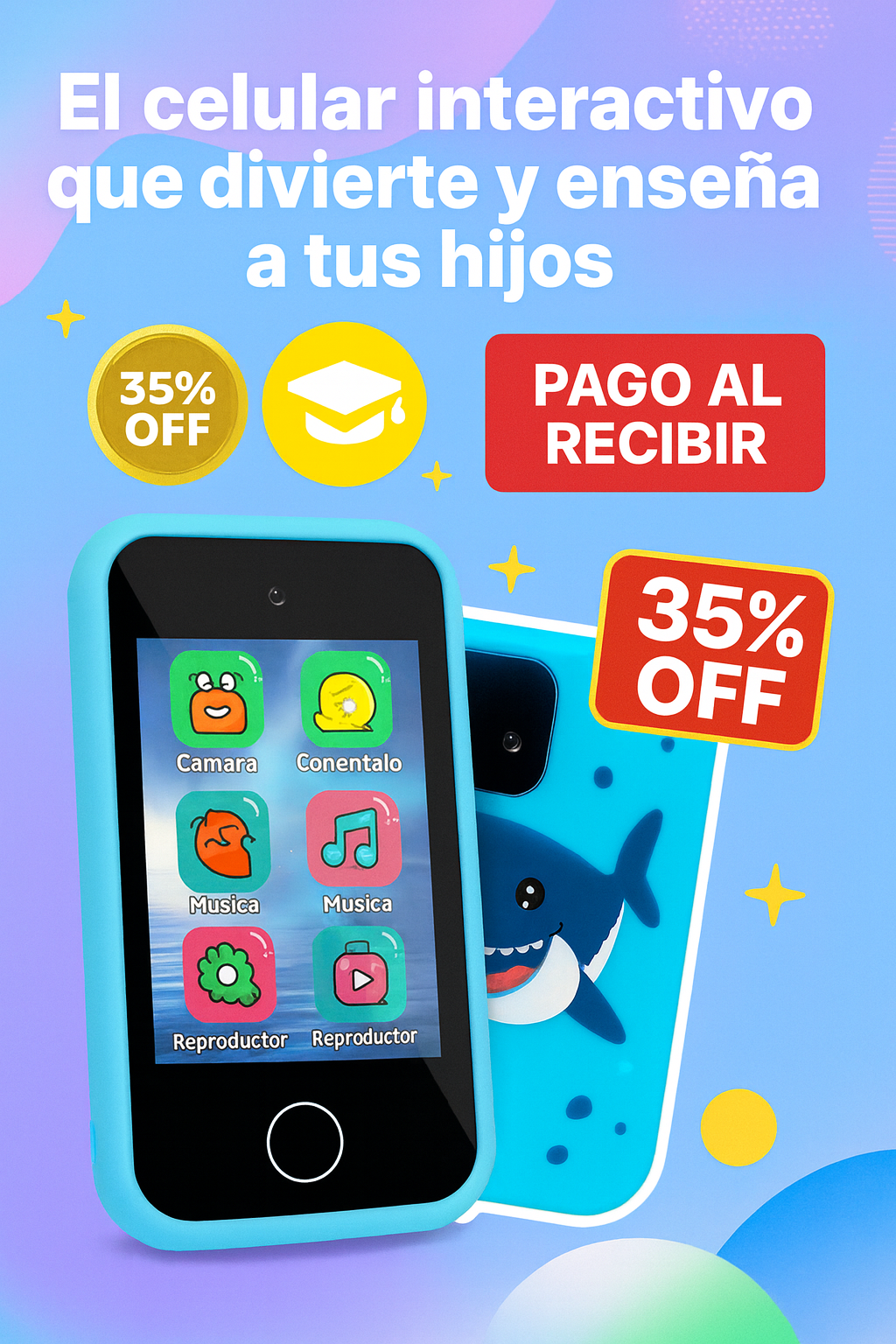 CELULAR INTERACTIVO PARA NIÑOS