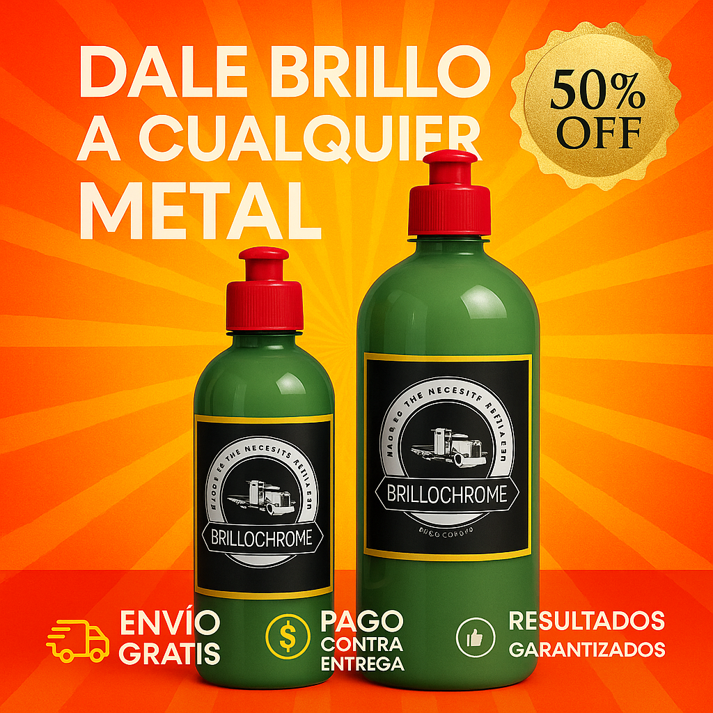 BRILLO CHROME - PULIDOR DE METALES