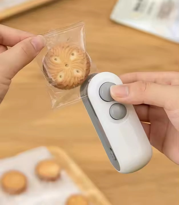 Mini sellador de bolsas 2 en 1