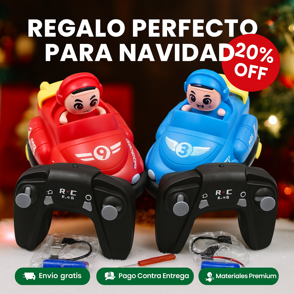 JUEGO DE CARROS CHOCONES PREMIUM