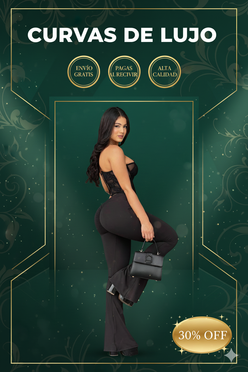 LEGGINS PREMIUM BOTA CAMPANA PUSH UP