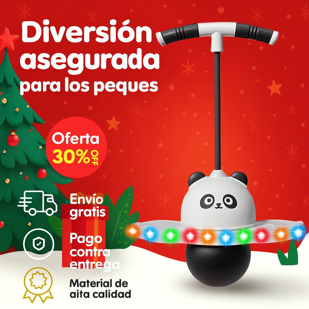 SALTARIN CON LUCES LED