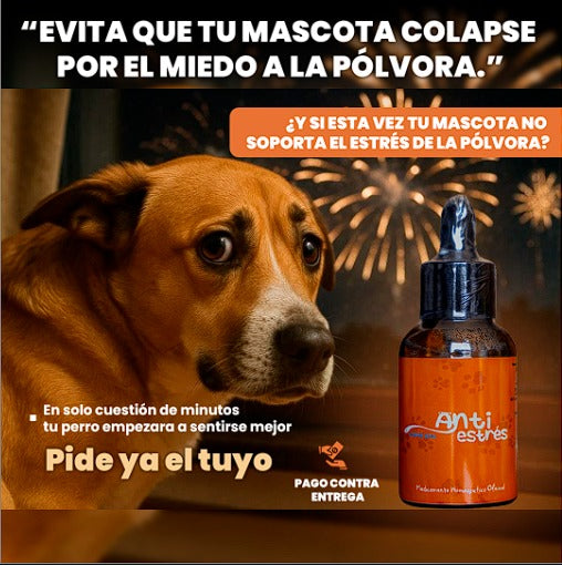 Gotas Anti-Estrés para perros y gatos