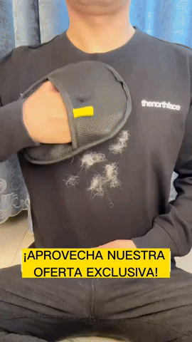 Guante removedor de pelusa