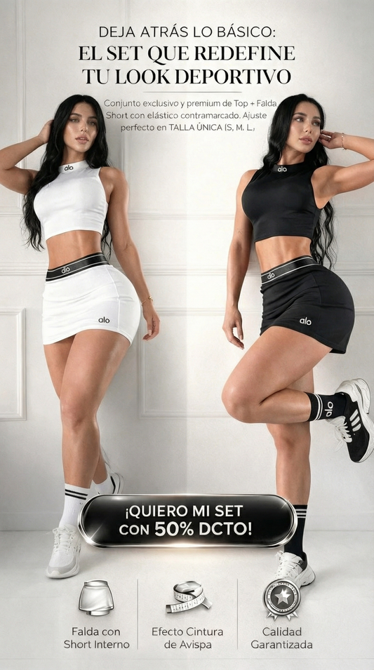 SET DEPORTIVO ALO DE FALDA PREMIUM
