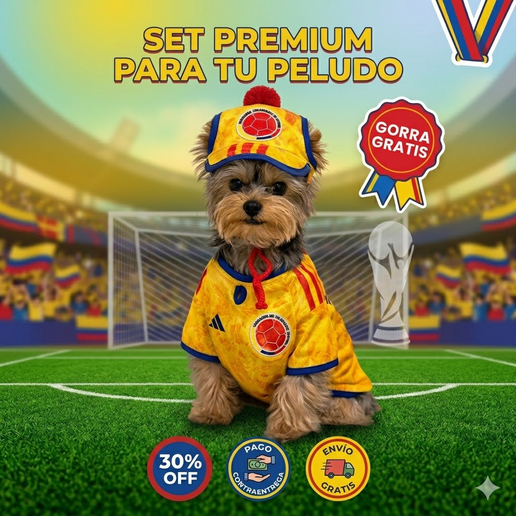 SET PREMIUM COLOMBIA MASCOTAS